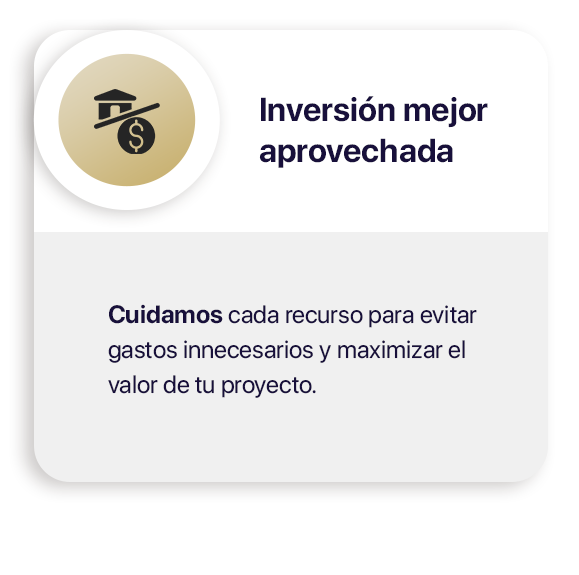 Inversi&oacute;n mejor aprovechada